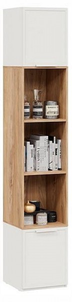 Стеллаж комбинированный Стелла в Лесном - lesnoy.ok-mebel.com | фото