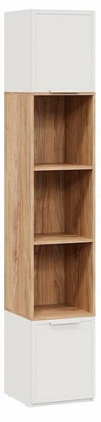 Стеллаж комбинированный Стелла в Лесном - lesnoy.ok-mebel.com | фото 2