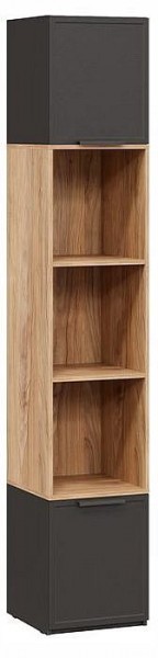 Стеллаж комбинированный Стелла в Лесном - lesnoy.ok-mebel.com | фото 3