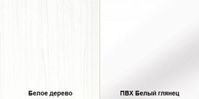 Стенка Румба арт. 03.272 (Белое дерево/Белый глянец) Шкаф комбинированный в Лесном - lesnoy.ok-mebel.com | фото 3