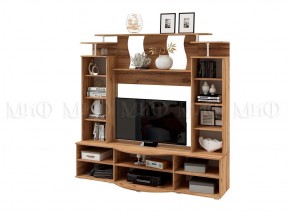 Стенка Виста (Белый глянец/Дуб крафт) в Лесном - lesnoy.ok-mebel.com | фото 2