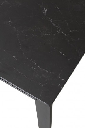 Стол CORNER 120 MATT BLACK MARBLE SOLID CERAMIC / BLACK, ®DISAUR в Лесном - lesnoy.ok-mebel.com | фото 9