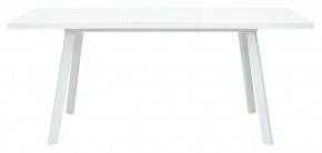 Стол ФИН 120 Белый, стекло/ Белый каркас М-City в Лесном - lesnoy.ok-mebel.com | фото 2