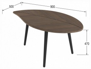 Стол журнальный Берли в Лесном - lesnoy.ok-mebel.com | фото 4