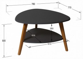 Стол журнальный Бруклин в Лесном - lesnoy.ok-mebel.com | фото 4