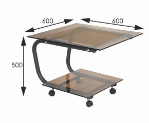 Стол журнальный Дуэт 9 в Лесном - lesnoy.ok-mebel.com | фото 2