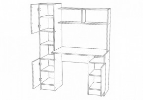 Стол компьютерный Эндо в Лесном - lesnoy.ok-mebel.com | фото 3