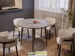 Стол обеденный - 12 Bergamo (круглый) в Лесном - lesnoy.ok-mebel.com | фото 4