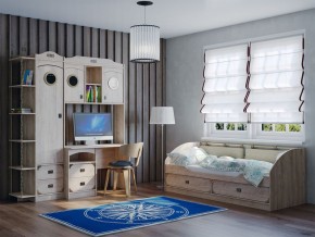 Стол письменный с надстройкой НКМ Мираж-1 + Иллюминатор в Лесном - lesnoy.ok-mebel.com | фото 4
