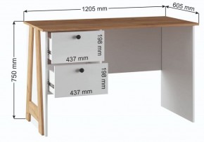 Стол письменный Теодора в Лесном - lesnoy.ok-mebel.com | фото 4