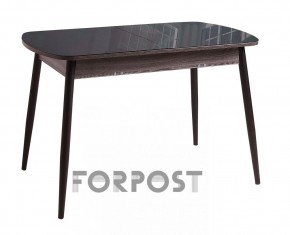 Стол раздвижной со стеклянной столешницей (BLACK, WHITE) в Лесном - lesnoy.ok-mebel.com | фото