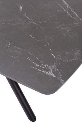 Стол RIVOLI 140 MATT BLACK MARBLE SOLID CERAMIC / BLACK, ®DISAUR в Лесном - lesnoy.ok-mebel.com | фото 10