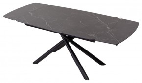 Стол RIVOLI 140 MATT BLACK MARBLE SOLID CERAMIC / BLACK, ®DISAUR в Лесном - lesnoy.ok-mebel.com | фото 3