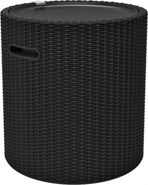Столик-холодильник Кул-Стул (Cool stool) графит в Лесном - lesnoy.ok-mebel.com | фото 2
