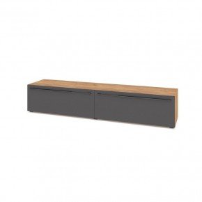 СТОУН С72 Тумба ТВ (золотой дуб/графит) в Лесном - lesnoy.ok-mebel.com | фото