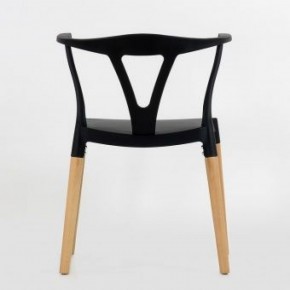 Стул Barneo N-218 Wishbone интерьерный кухонный черный в Лесном - lesnoy.ok-mebel.com | фото 2