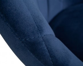 Стул барный DOBRIN LOGAN BLACK, синий велюр (MJ9-117) в Лесном - lesnoy.ok-mebel.com | фото 10