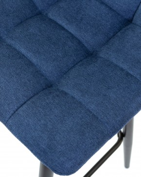 Стул барный DOBRIN NICOLE, черные матовые ножки, синяя ткань (UF860-14B) в Лесном - lesnoy.ok-mebel.com | фото 8