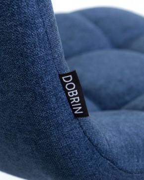 Стул барный DOBRIN NICOLE, черные матовые ножки, синяя ткань (UF860-14B) в Лесном - lesnoy.ok-mebel.com | фото 9