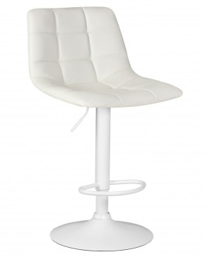Стул барный DOBRIN TAILOR WHITE, белый PU в Лесном - lesnoy.ok-mebel.com | фото
