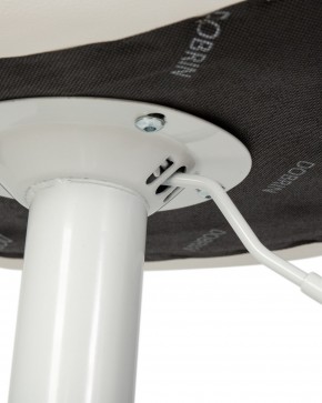 Стул барный DOBRIN TAILOR WHITE, белый PU в Лесном - lesnoy.ok-mebel.com | фото 7