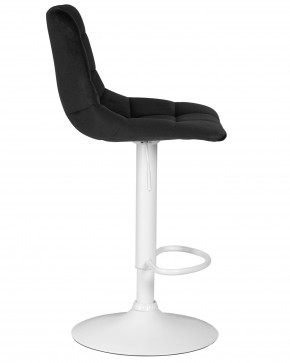 Стул барный DOBRIN TAILOR WHITE, черный велюр (MJ9-101) в Лесном - lesnoy.ok-mebel.com | фото 3