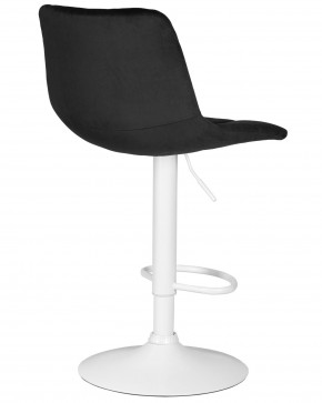 Стул барный DOBRIN TAILOR WHITE, черный велюр (MJ9-101) в Лесном - lesnoy.ok-mebel.com | фото 4