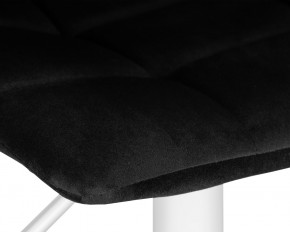 Стул барный DOBRIN TAILOR WHITE, черный велюр (MJ9-101) в Лесном - lesnoy.ok-mebel.com | фото 7