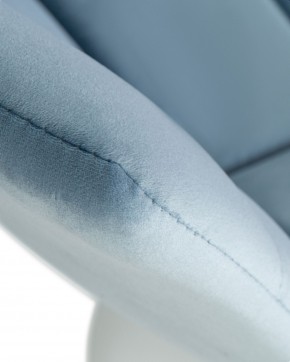 Стул барный DOBRIN TAILOR WHITE, пудрово-голубой велюр (MJ9-74) в Лесном - lesnoy.ok-mebel.com | фото 10
