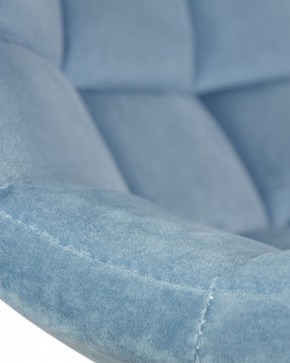 Стул барный DOBRIN TAILOR WHITE, пудрово-голубой велюр (MJ9-74) в Лесном - lesnoy.ok-mebel.com | фото 8