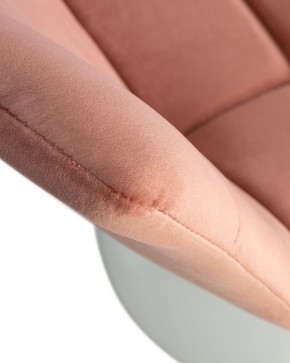 Стул барный DOBRIN TAILOR WHITE, пудрово-розовый велюр (MJ9-32) в Лесном - lesnoy.ok-mebel.com | фото 7