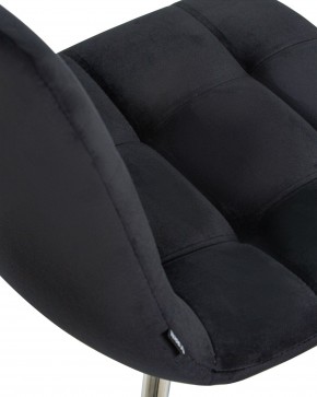 Стул обеденный DOBRIN ALEX, хром ножки, черный велюр (V108-77),  в Лесном - lesnoy.ok-mebel.com | фото 10