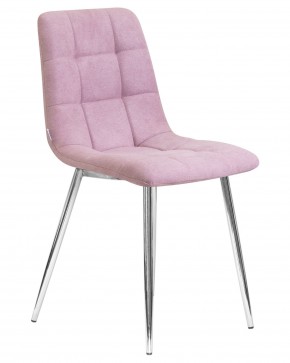 Стул обеденный DOBRIN ALEX, хром ножки, сиреневая ткань (UF860-04B) в Лесном - lesnoy.ok-mebel.com | фото 2
