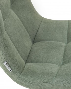 Стул обеденный DOBRIN ALEX SQUARE, белые ножки, мята ткань (UF860-11B) в Лесном - lesnoy.ok-mebel.com | фото 8