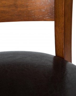 Стул обеденный DOBRIN JERRY, шоколад, чёрный в Лесном - lesnoy.ok-mebel.com | фото 10