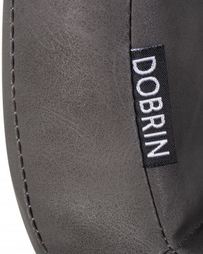Стул обеденный DOBRIN MARK, черные ножки, серая антрацитовая винтажная экокожа (RU-08) в Лесном - lesnoy.ok-mebel.com | фото 9