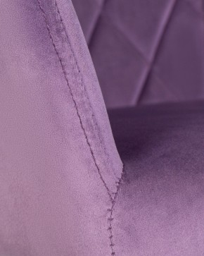 Стул обеденный DOBRIN ROBERT, черные матовые ножки, велюр V108-45 Темно-фиолетовый в Лесном - lesnoy.ok-mebel.com | фото 7
