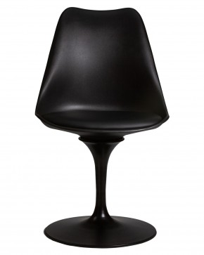 Стул обеденный DOBRIN TULIP, черное основание, цвет черный (B-03) в Лесном - lesnoy.ok-mebel.com | фото 6