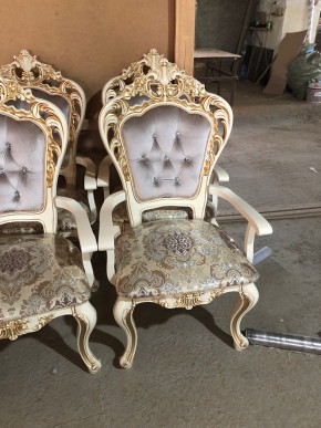 Стул Роза с каретной стяжкой и подлокотниками в Лесном - lesnoy.ok-mebel.com | фото 38