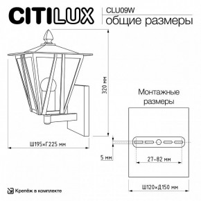 Светильник на штанге Citilux FORTS CLU09W в Лесном - lesnoy.ok-mebel.com | фото 9