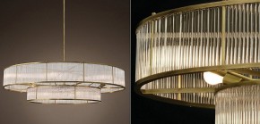Светильник на штанге Imperiumloft RH Marais Round Chandelier 40,2668 в Лесном - lesnoy.ok-mebel.com | фото 2