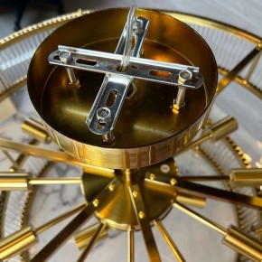 Светильник на штанге Imperiumloft RH Marais Round Chandelier 40,2668 в Лесном - lesnoy.ok-mebel.com | фото 10