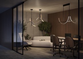 Светильник на штанге Maytoni Wabi MOD428PL-L20BK в Лесном - lesnoy.ok-mebel.com | фото 5