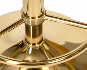 Табурет барный DOBRIN BRUNO GOLD, зеленый велюр (MJ9-88) в Лесном - lesnoy.ok-mebel.com | фото 5