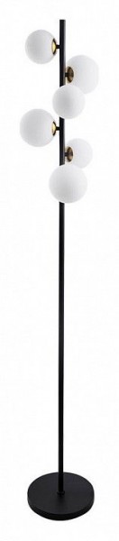 Торшер Arte Lamp Gemini A2243PN-6BK в Лесном - lesnoy.ok-mebel.com | фото