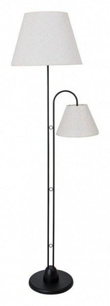 Торшер с подсветкой Arte Lamp Alea A5068PN-2BK в Лесном - lesnoy.ok-mebel.com | фото