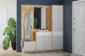 Тумба для обуви НМ 013.23 "Нортон" (Крафт Золотой) в Лесном - lesnoy.ok-mebel.com | фото 3