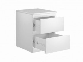 Тумба МАЛЬТА с двумя выдвижными ящиками, цвет белый в Лесном - lesnoy.ok-mebel.com | фото 2