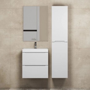 Тумба под раковину Uperwood Tanos 50 см, подвесная, белая матовая в Лесном - lesnoy.ok-mebel.com | фото 14