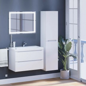 Тумба под раковину Uperwood Tanos 80 см, подвесная, белая матовая в Лесном - lesnoy.ok-mebel.com | фото 11
